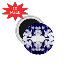 The Effect Of Light  Very Vivid Colours  Fragment Frame Pattern 1 75  Magnets (10 Pack)  by Celenk