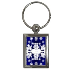 The Effect Of Light  Very Vivid Colours  Fragment Frame Pattern Key Chains (rectangle)  by Celenk