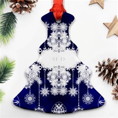 The Effect Of Light  Very Vivid Colours  Fragment Frame Pattern Ornament (christmas Tree)  by Celenk