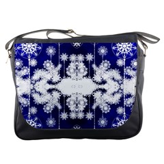 The Effect Of Light  Very Vivid Colours  Fragment Frame Pattern Messenger Bags by Celenk