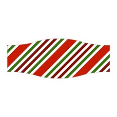 Christmas Color Stripes Stretchable Headband by Celenk