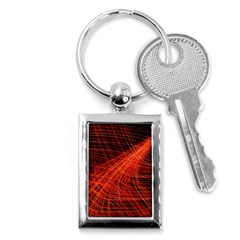 A Christmas Light Painting Key Chains (rectangle)  by Celenk