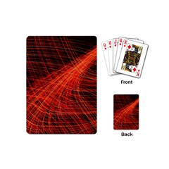 A Christmas Light Painting Playing Cards (mini)  by Celenk