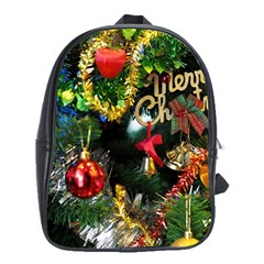 Decoration Christmas Celebration Gold School Bag (xl)