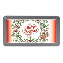 Merry Christmas Wreath Memory Card Reader (mini) by Celenk