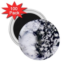 Earth Right Now 2 25  Magnets (100 Pack)  by Celenk