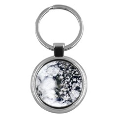 Earth Right Now Key Chains (round)  by Celenk