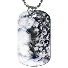 Earth Right Now Dog Tag (two Sides) by Celenk