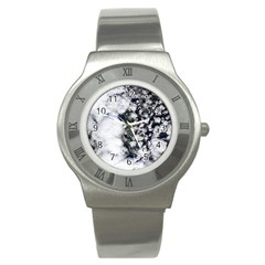 Earth Right Now Stainless Steel Watch by Celenk