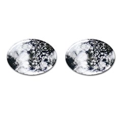 Earth Right Now Cufflinks (oval) by Celenk