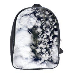 Earth Right Now School Bag (large) by Celenk