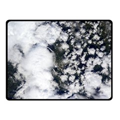 Earth Right Now Fleece Blanket (small) by Celenk