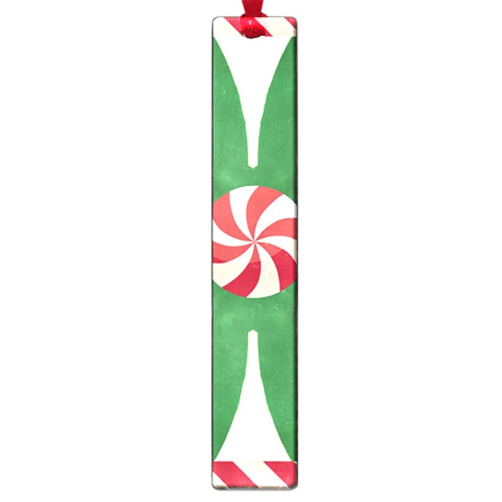 Candy Cane Kaleidoscope Large Book Marks