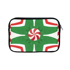 Candy Cane Kaleidoscope Apple Ipad Mini Zipper Cases by Celenk