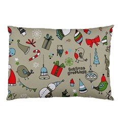 Beautiful Design Christmas Seamless Pattern Pillow Case (two Sides) by Celenk