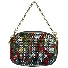 Christmas Cross Stitch Background Chain Purses (one Side)  by Celenk