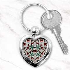 Christmas Paper Key Chains (heart)  by Celenk