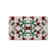 Christmas Paper Magnet (name Card) by Celenk