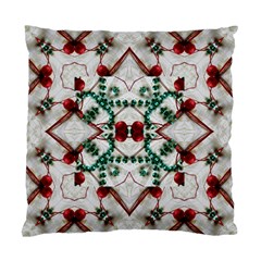 Christmas Paper Standard Cushion Case (one Side) by Celenk