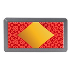 Christmas Card Pattern Background Memory Card Reader (mini)