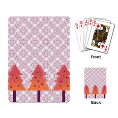 Christmas Card Elegant Playing Card by Celenk