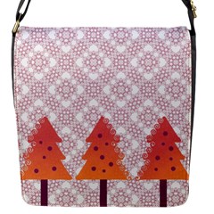 Christmas Card Elegant Flap Messenger Bag (s) by Celenk