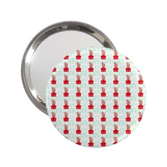 At On Christmas Present Background 2 25  Handbag Mirrors by Celenk