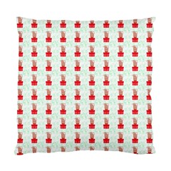 At On Christmas Present Background Standard Cushion Case (one Side) by Celenk