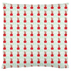 At On Christmas Present Background Standard Flano Cushion Case (two Sides) by Celenk