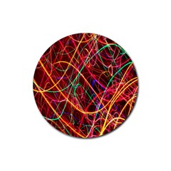 Wave Behaviors Rubber Round Coaster (4 Pack)  by Celenk