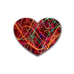 Wave Behaviors Heart Coaster (4 Pack)  by Celenk