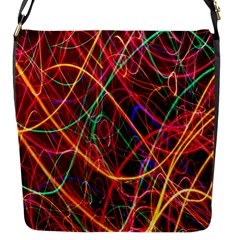 Wave Behaviors Flap Messenger Bag (s) by Celenk