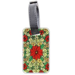 Calsidyrose Groovy Christmas Luggage Tags (two Sides) by Celenk