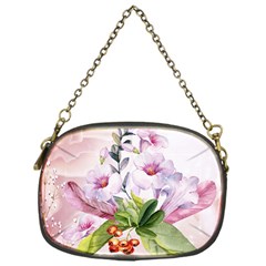 Wonderful Flowers, Soft Colors, Watercolor Chain Purses (one Side)  by FantasyWorld7