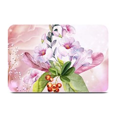 Wonderful Flowers, Soft Colors, Watercolor Plate Mats by FantasyWorld7