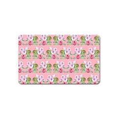 Floral Pattern Magnet (name Card) by SuperPatterns