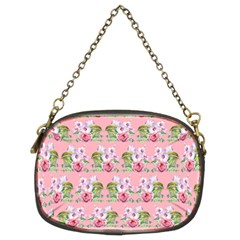 Floral Pattern Chain Purses (two Sides)  by SuperPatterns