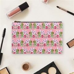 Floral Pattern Cosmetic Bag (medium)  by SuperPatterns