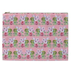 Floral Pattern Cosmetic Bag (xxl)  by SuperPatterns