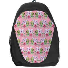 Floral Pattern Backpack Bag