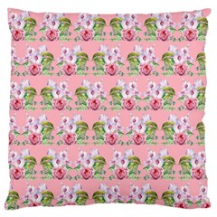 Floral Pattern Standard Flano Cushion Case (two Sides) by SuperPatterns