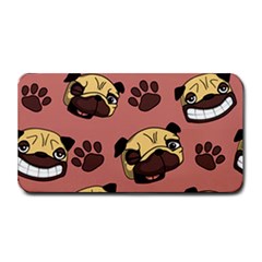 Happy Pugs Medium Bar Mats