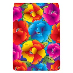 Neon Colored Floral Pattern Flap Covers (s)  by Bigfootshirtshop