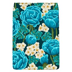 Light Blue Roses And Daisys Flap Covers (l)  by Bigfootshirtshop