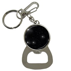 Starry Galaxy Night Black And White Stars Button Necklaces by yoursparklingshop