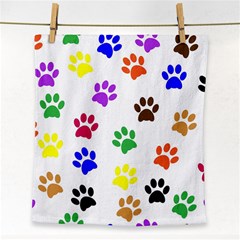 Pawprints Paw Prints Paw Animal Face Towel by Celenk