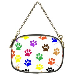 Pawprints Paw Prints Paw Animal Chain Purses (two Sides)  by Celenk