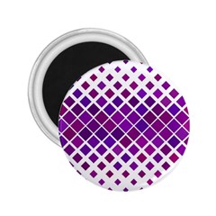 Pattern Square Purple Horizontal 2 25  Magnets by Celenk