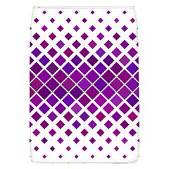 Pattern Square Purple Horizontal Flap Covers (l)  by Celenk