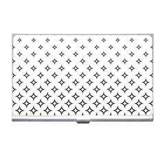 Star Pattern Decoration Geometric Business Card Holders by Celenk